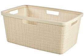 CURVER JUTE WASMAND OFF WHITE ()